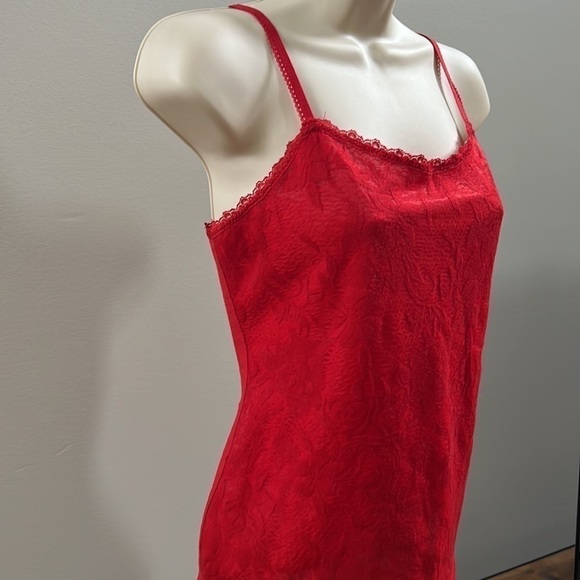 ELLE Women's Red Tank Top Size S - Picture 3 of 11